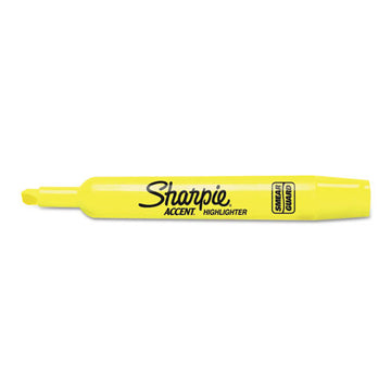 Sharpie® Tank Style Highlighter Value Pack, Fluorescent Yellow Ink, Chisel Tip, Yellow Barrel, 36-box freeshipping - TVN Wholesale